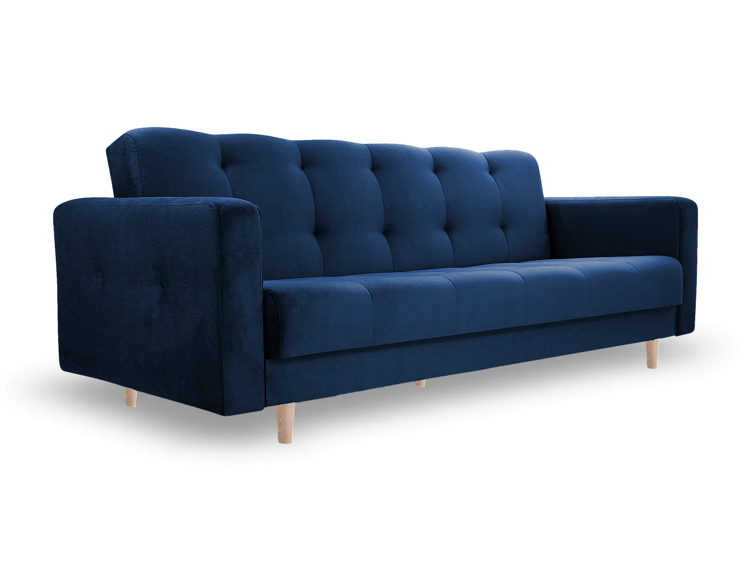Sofa Lizbona, Blau (Kronos 09) (hell)