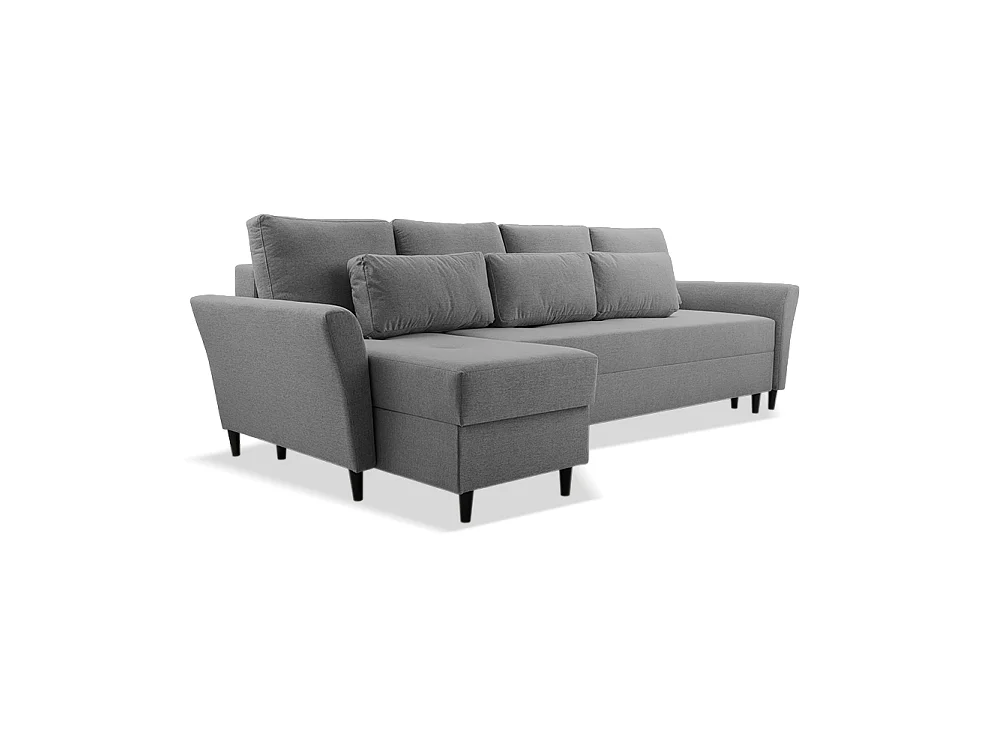 Rego Ecksofa, links, KENIA GRAU