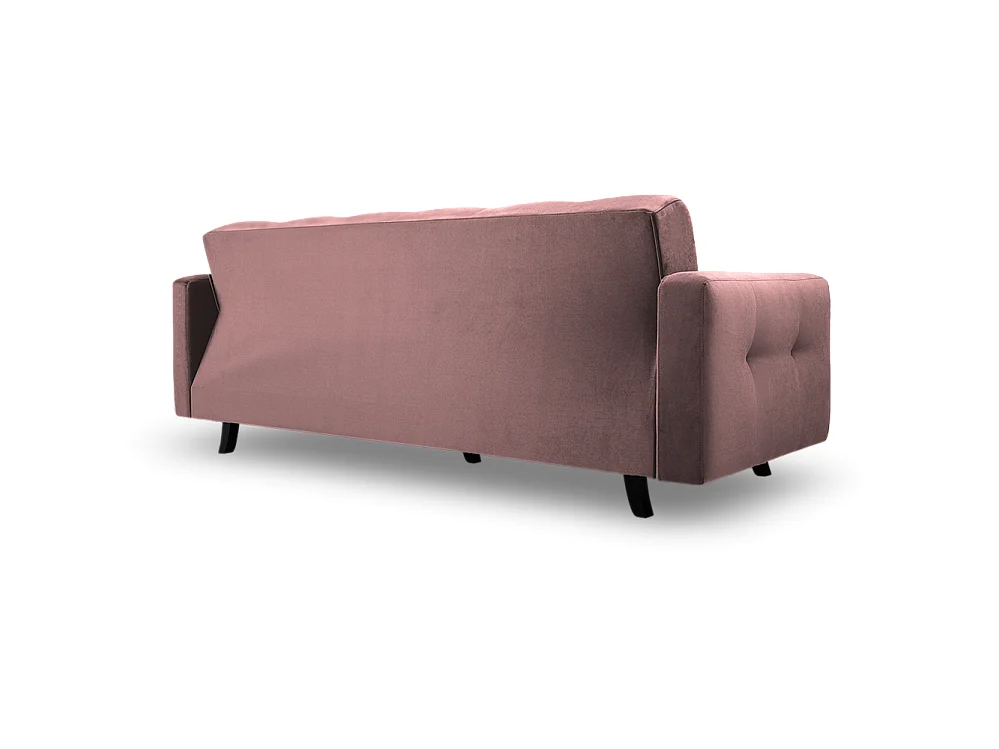 Sofa Lizbona, Rosa (Kronos 29) (schwarz)