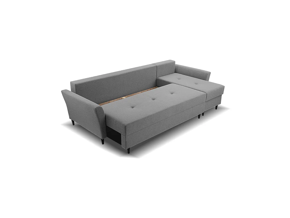 Rego Ecksofa, rechts, KENYA GRAU