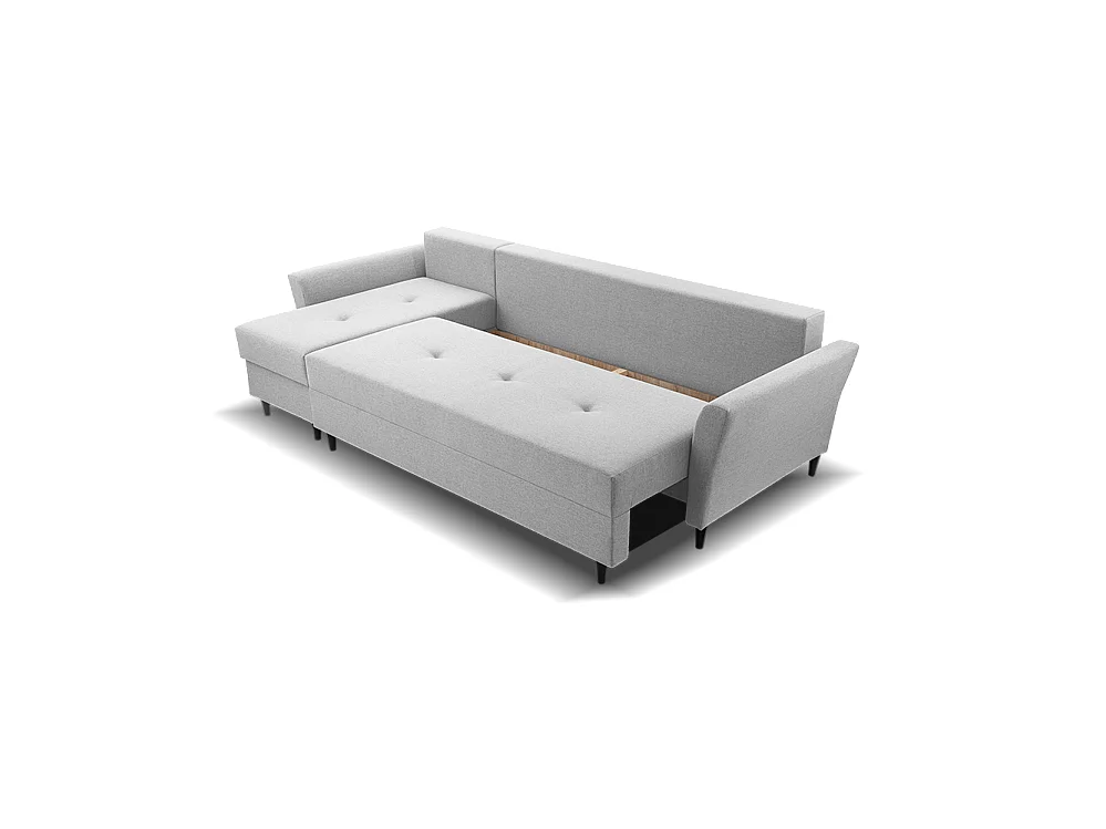 Rego Ecksofa, links, KENYA GRAU