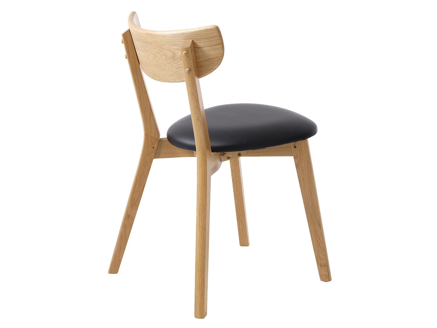 CADEIRA PERO BLACK PU – CONJUNTO DE 2