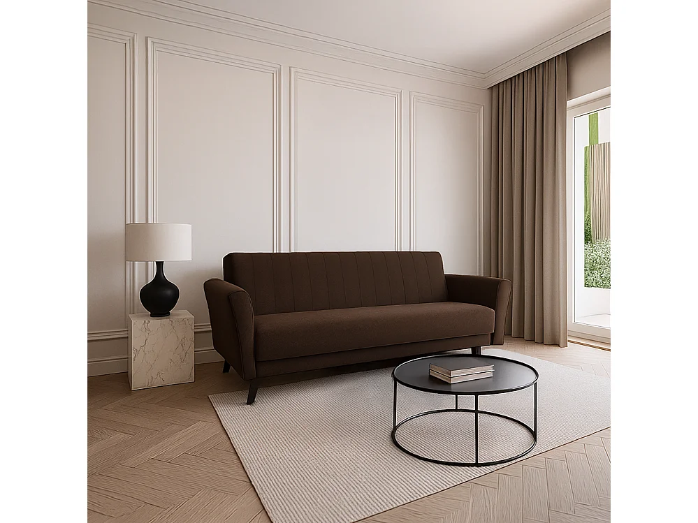 Linea Sofa, Braun (Kronos 06)