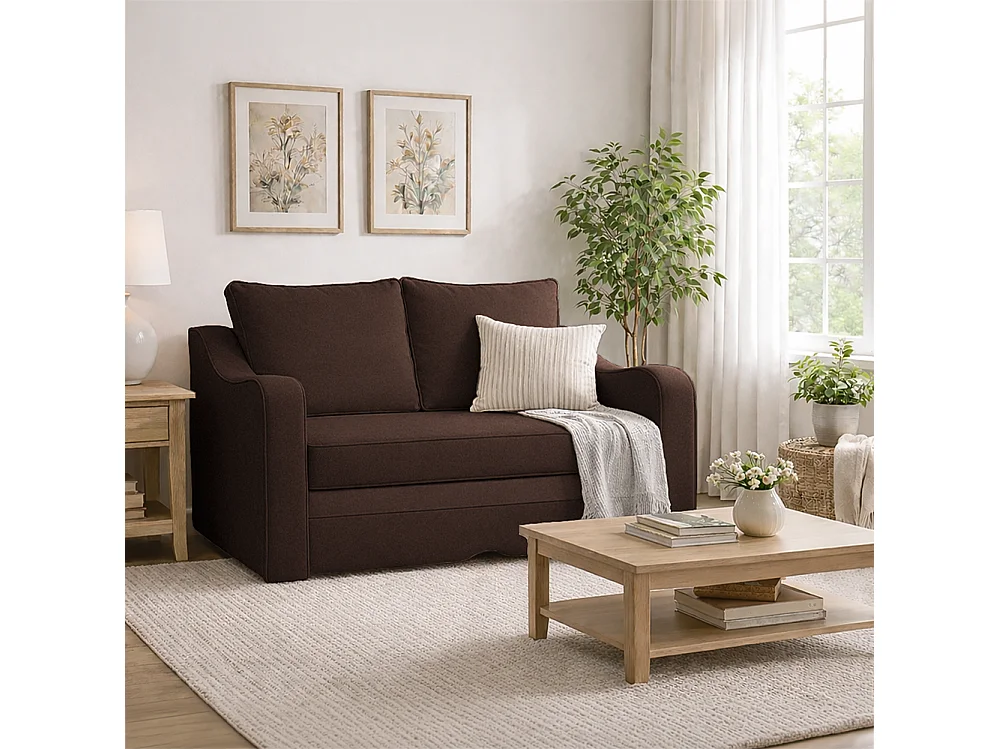 Samba-Sofa, Braun (Queens 4)