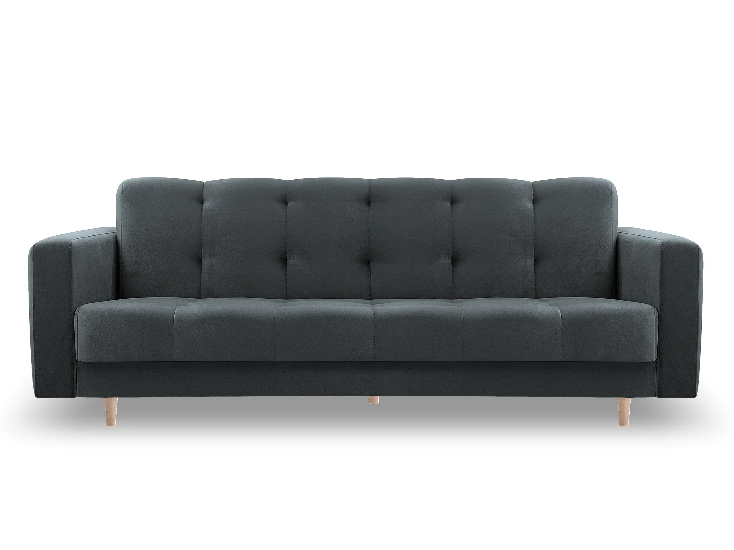 Sofa Lizbona, Dunkelgrau (Paros 6) (hell)