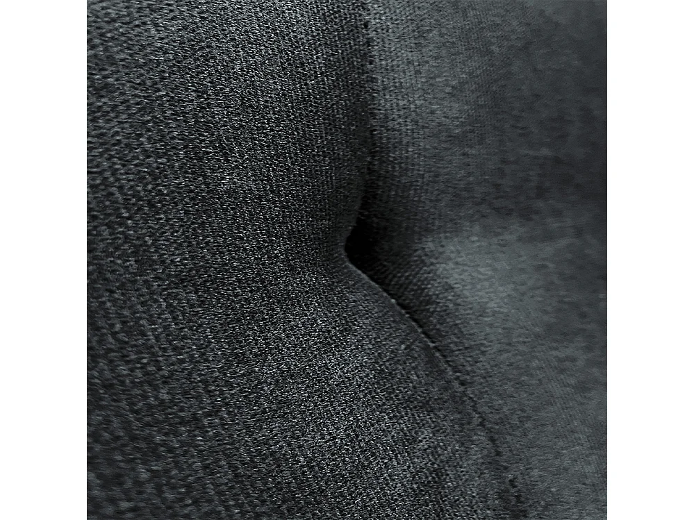 Sofa Lizbona, Dunkelgrau (Paros 6) (schwarz)