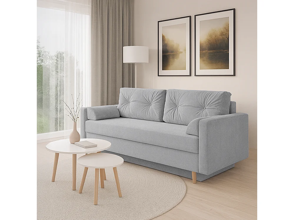 Astoria Sofa, Grau (Queens 21)
