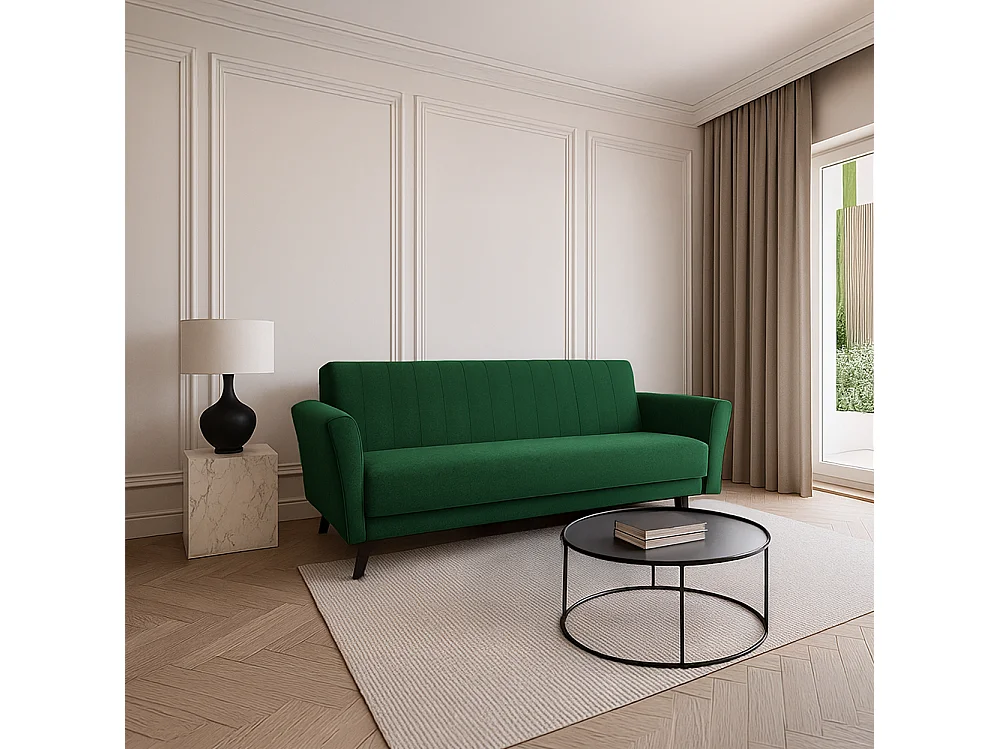 Linea Sofa, Grün (Kronos 19)