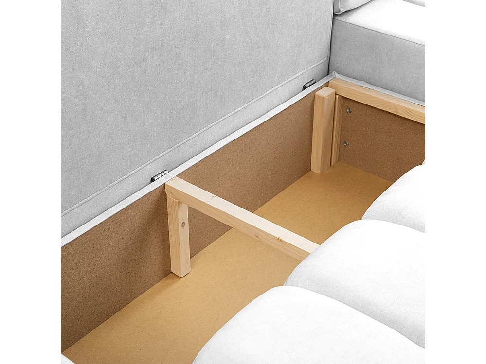 Teo Ecksofa, Grau (Vena 3)