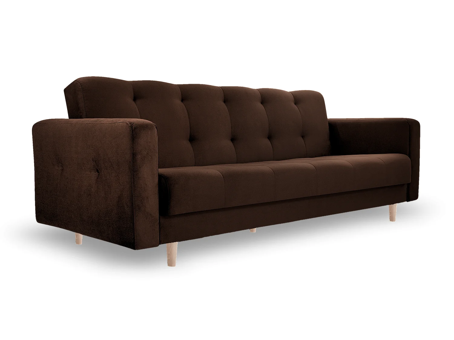 Sofa Lizbona, Braun (Kronos 06) (hell)