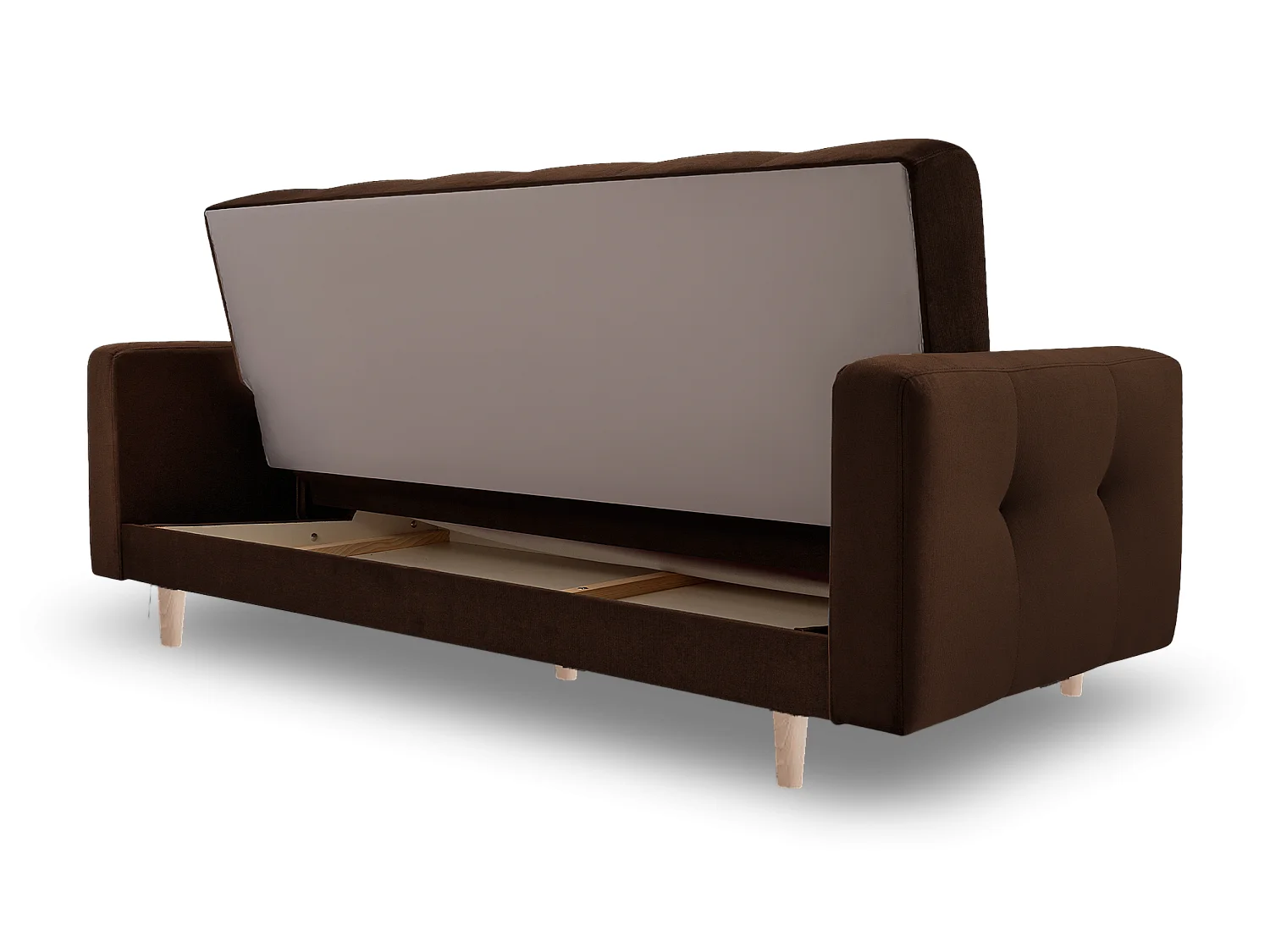 Sofa Lizbona, Braun (Kronos 06) (hell)