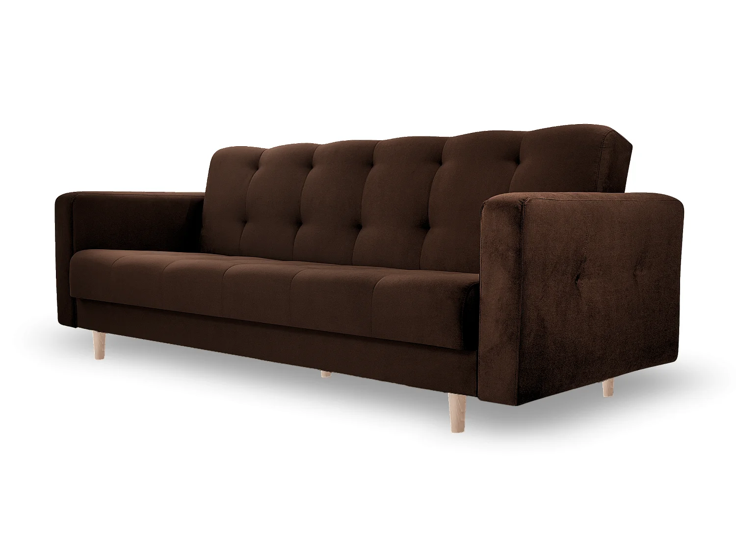 Sofa Lizbona, Braun (Kronos 06) (hell)