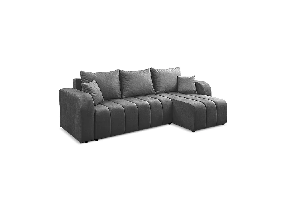 Teo Ecksofa, Dunkelgrau (Vena 20)