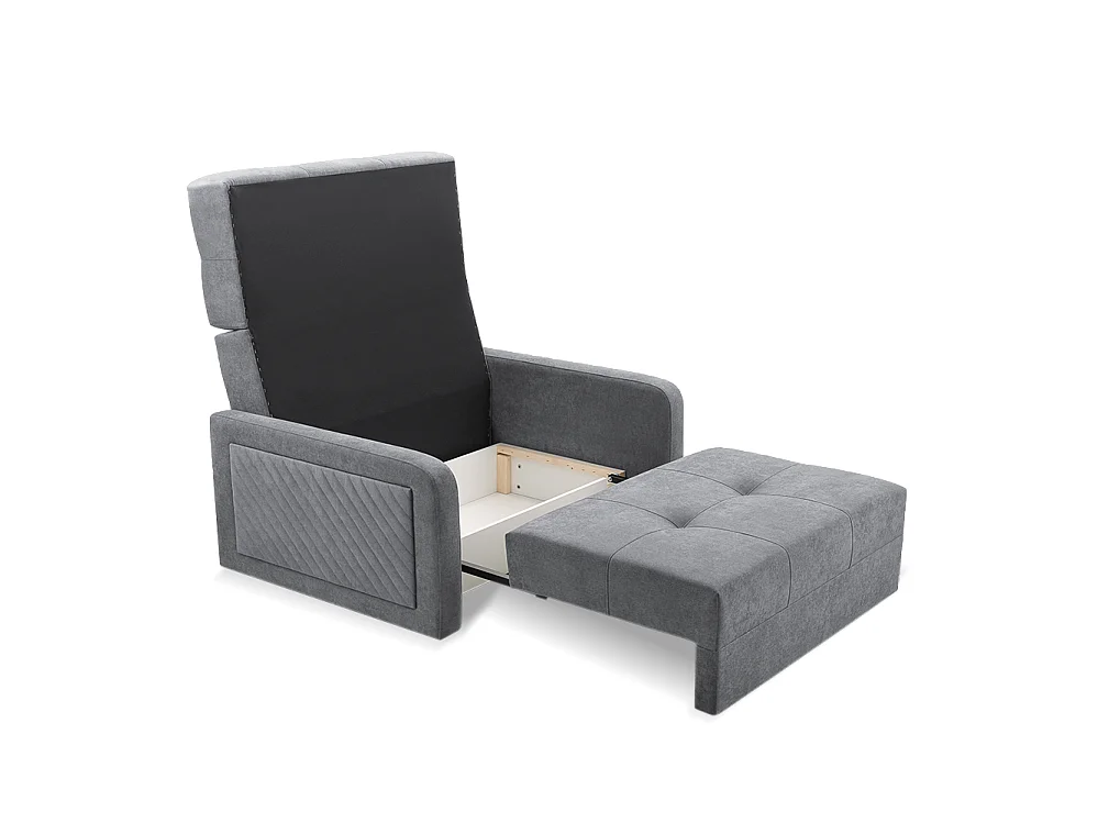 Sofa Flint, Grau (Queens 23)