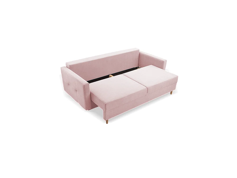 Pastella Sofa, Rosa (Queens 19)