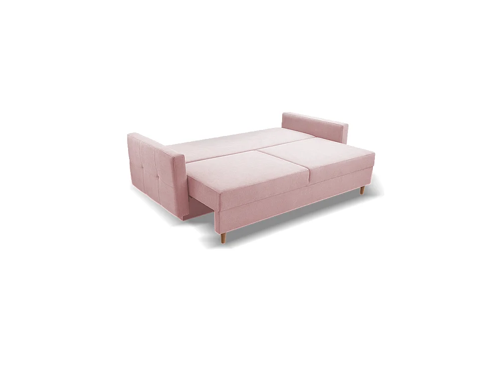 Pastella Sofa, Rosa (Queens 19)