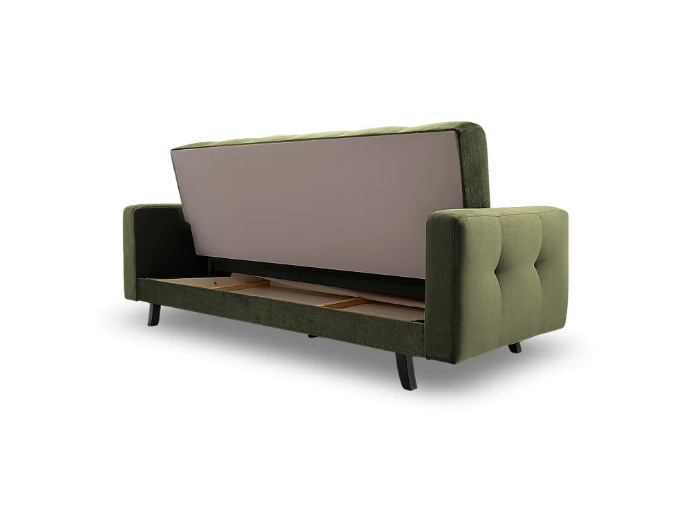 Sofa Lizbona, Khaki (Kronos 46) (schwarz)