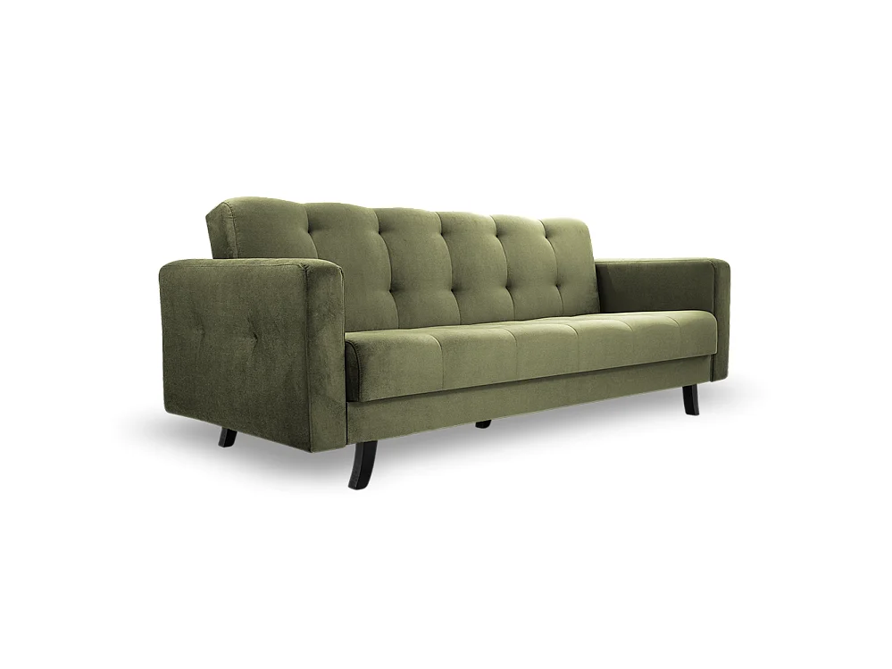 Sofa Lizbona, Khaki (Kronos 46) (schwarz)