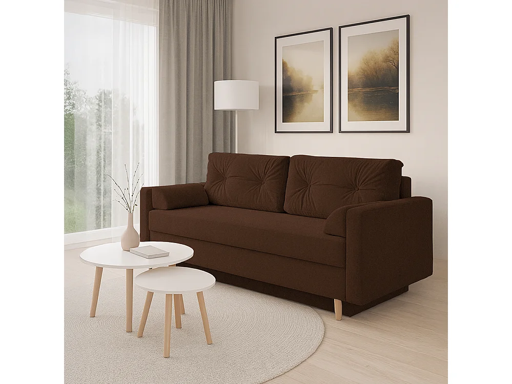 Astoria Sofa, Braun (Queens 4)