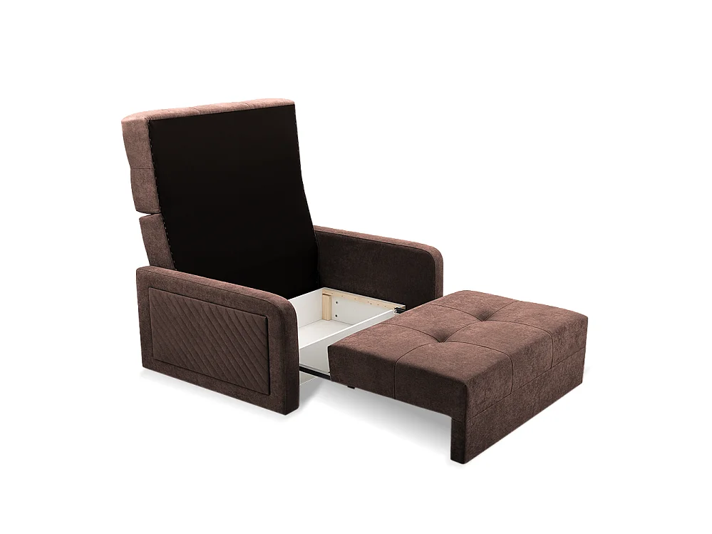 Sofa Flint, Braun (Queens 4)