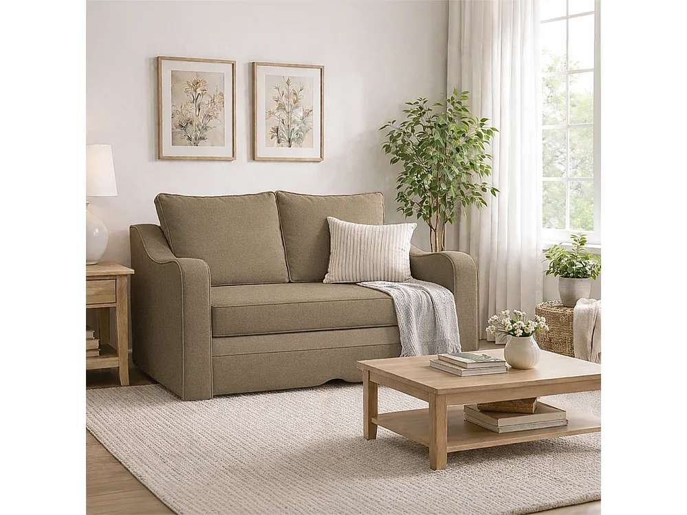 Samba Sofa, Beige (Noel 17)