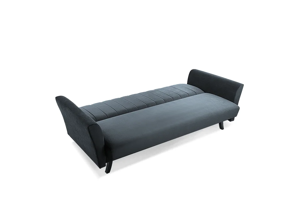 Linea Sofa, Dunkelgrau (Paros 6)