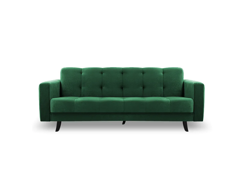Sofa Lizbona, Grün (Kronos 19) (schwarz)