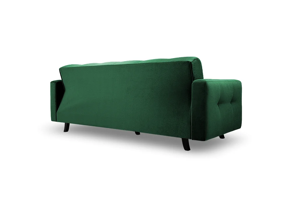 Sofa Lizbona, Grün (Kronos 19) (schwarz)