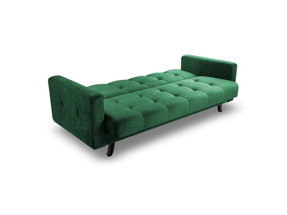 Sofa Lizbona, Grün (Kronos 19) (schwarz)