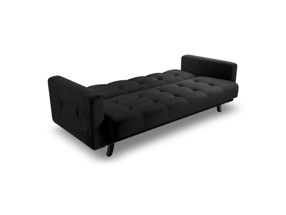 Sofa Lizbona, Schwarz (Kronos 07) (schwarz)