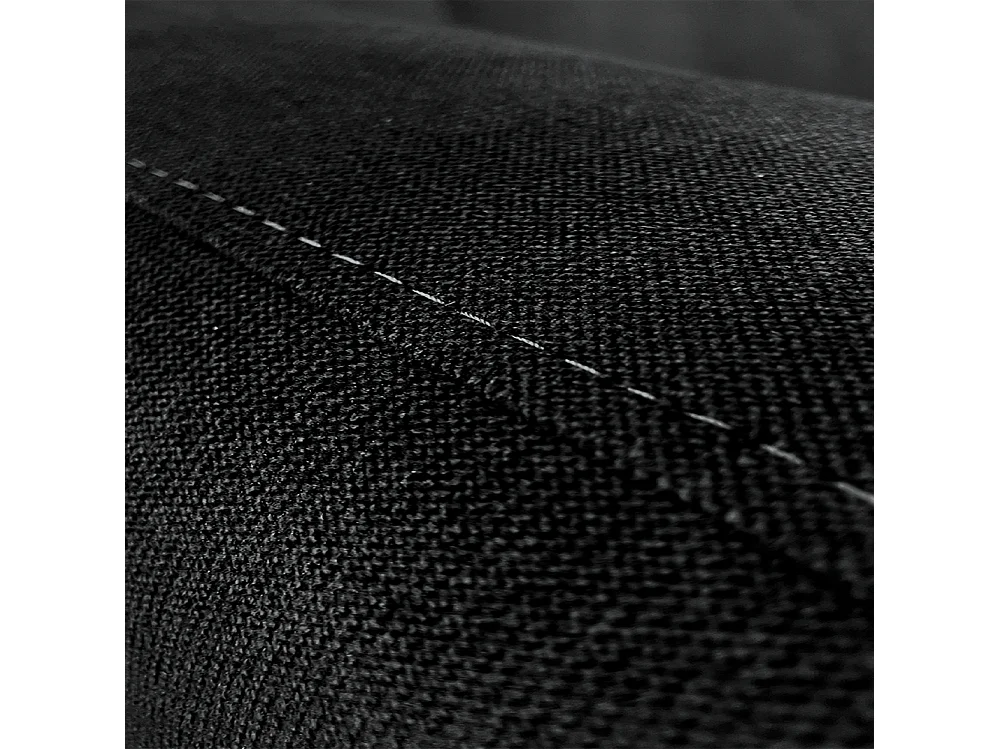 Sofa Lizbona, Schwarz (Kronos 07) (schwarz)