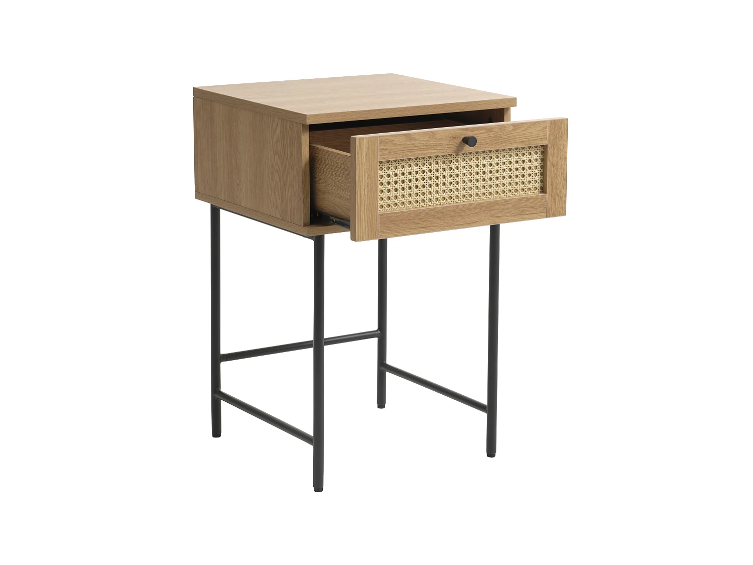 MESA DE APOIO PENSACOLA 45 × 45 CM COM 1 GAVETA