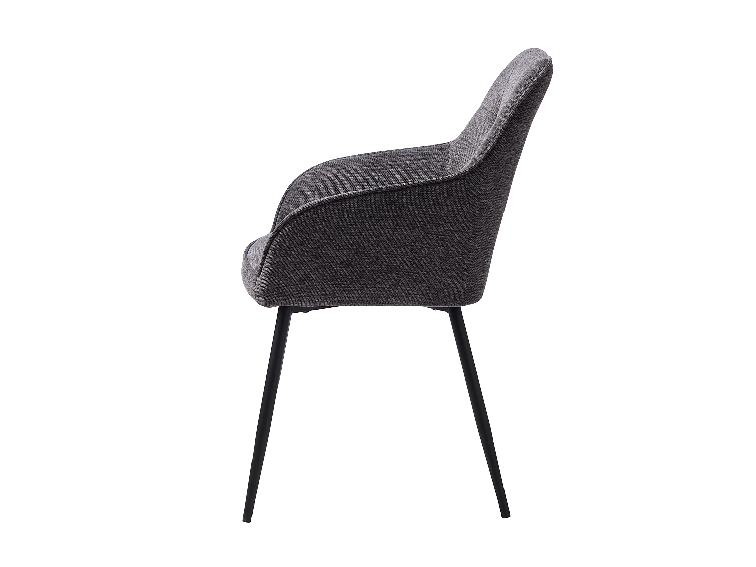 POLTRONA NOLAN SQUARE DARK GREY – CONJUNTO DE 2