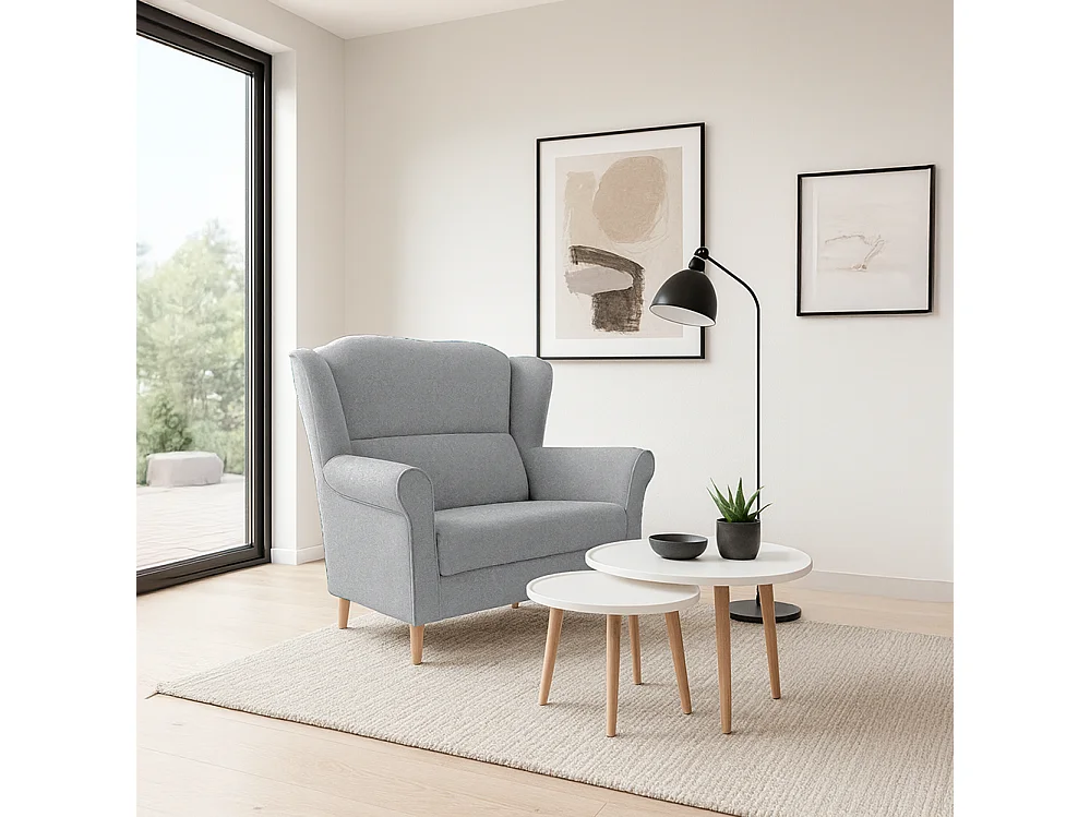 Loft-Sofa 2, Grau (AVRA 16)