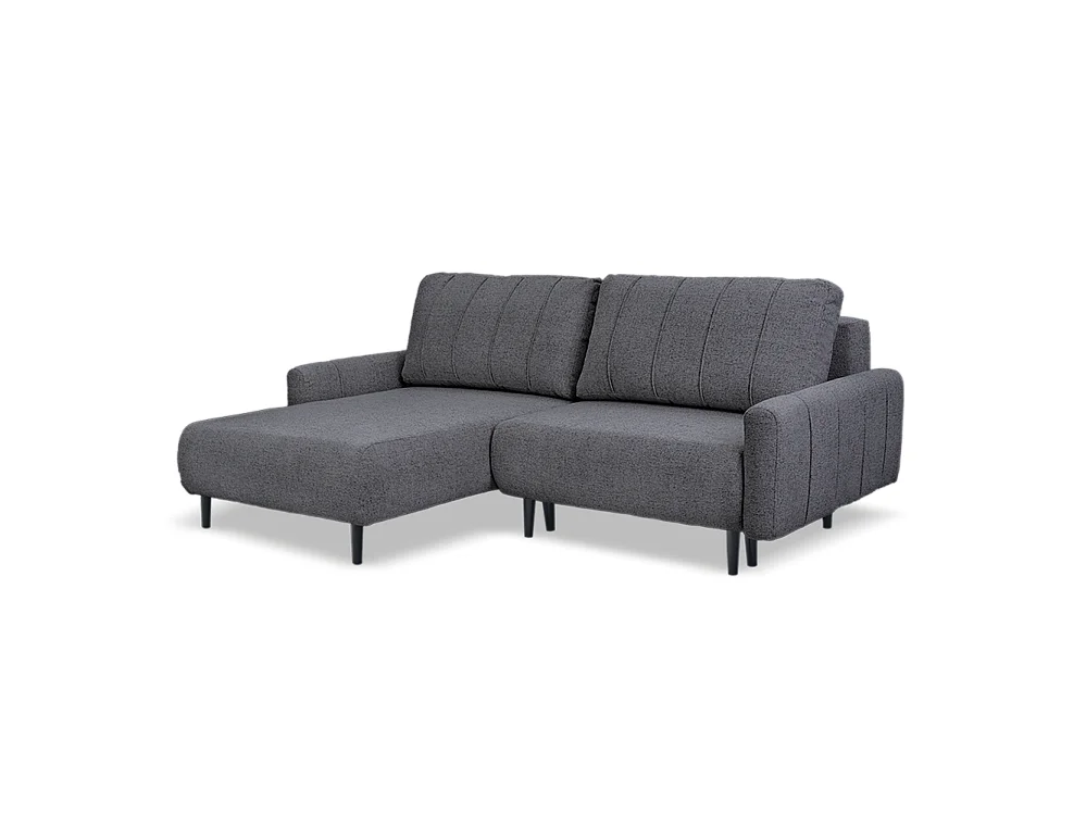 Sprint Ecksofa, Dunkelgrau (Hevre 16) links