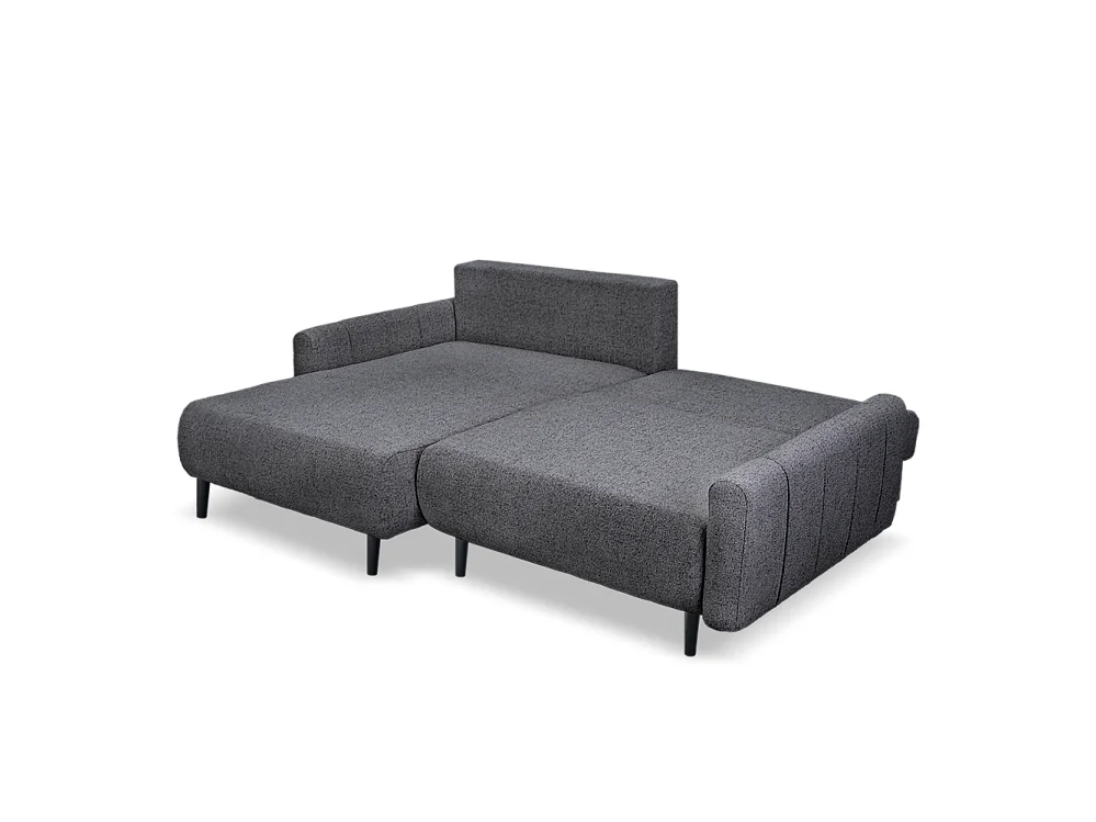 Sprint Ecksofa, Dunkelgrau (Hevre 16) links