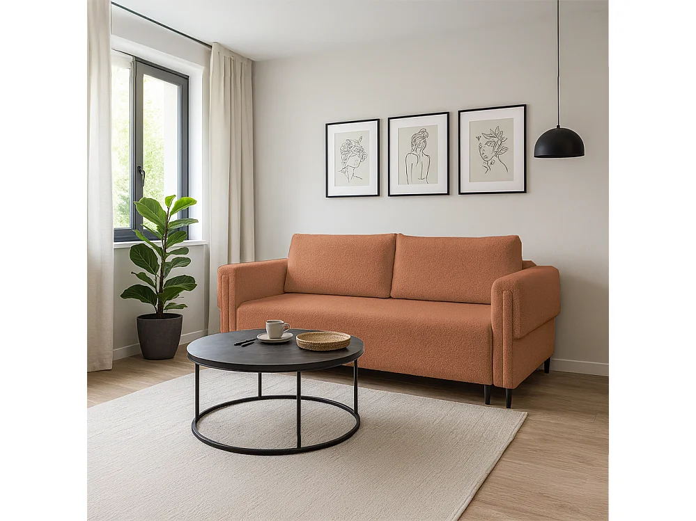 Adel Sofa, Orange (Marcello 9)