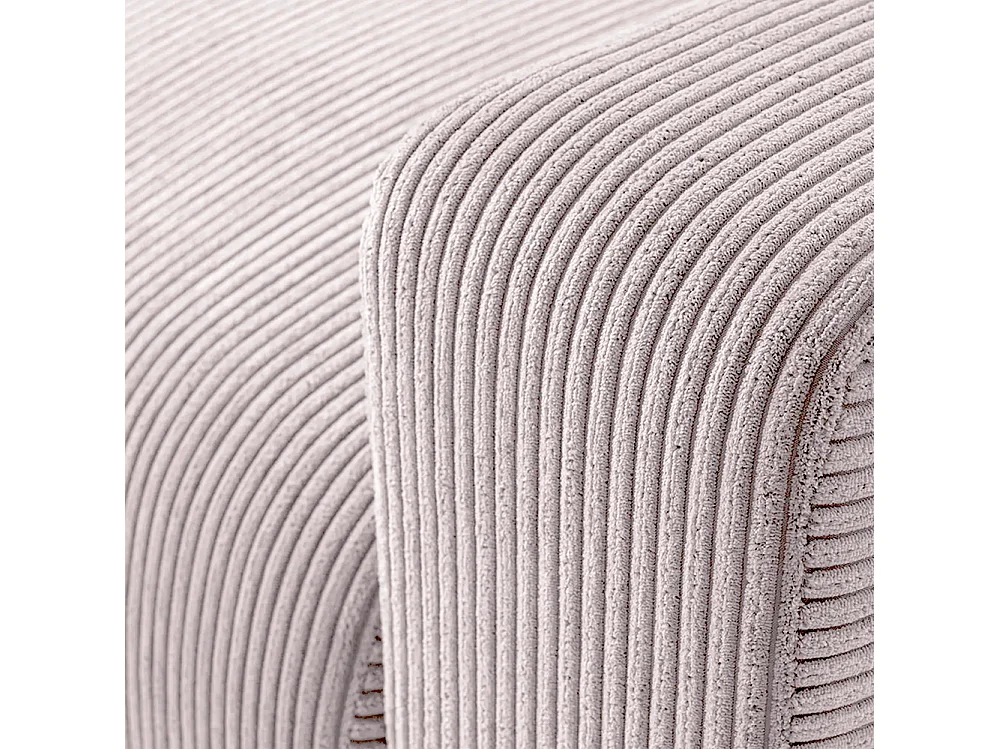 Mia XL Ecksofa, rosa (Poso 27)