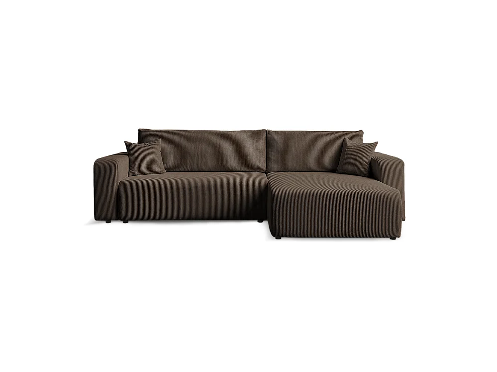 Mia XL Ecksofa, Braun (Poso 6)