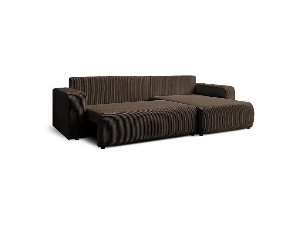 Mia XL Ecksofa, Braun (Poso 6)
