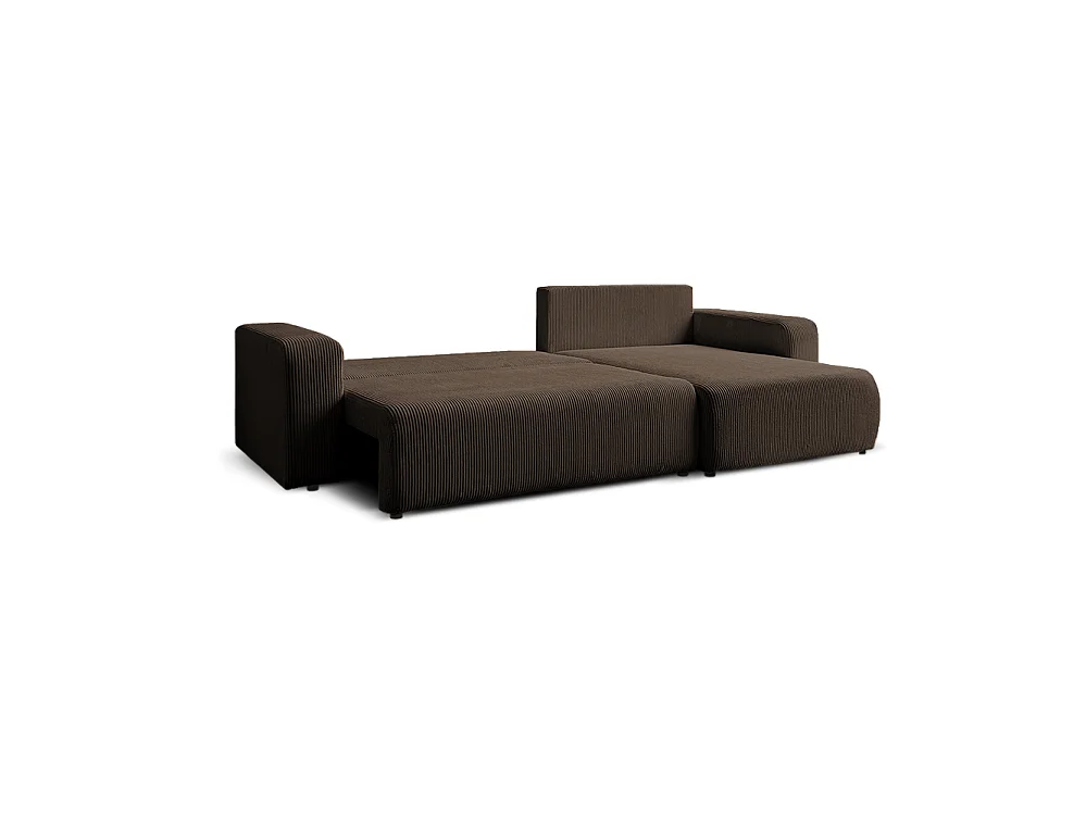 Mia XL Ecksofa, Braun (Poso 6)