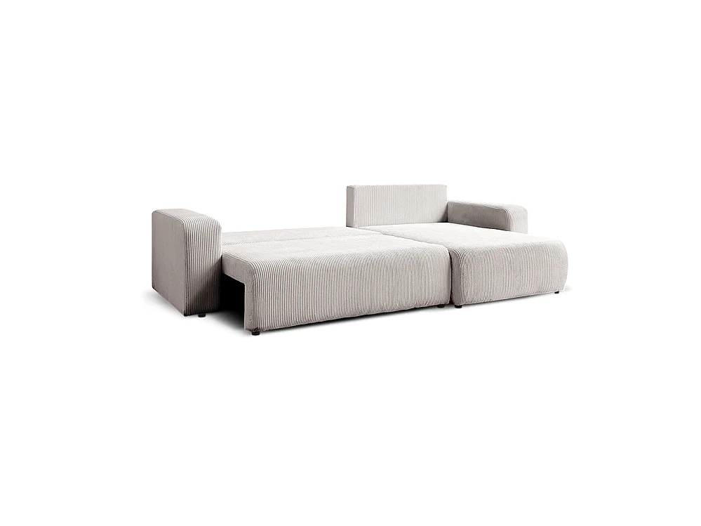 Mia XL Ecksofa, Creme (Poso 100)