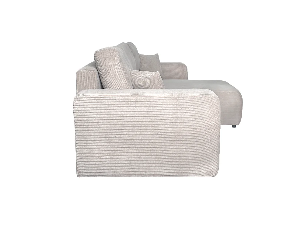 Mia XL Ecksofa, Creme (Poso 100)