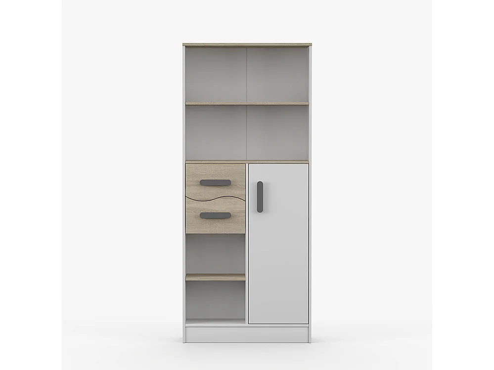 Regal MARKUS 05 80 cm, Weiß