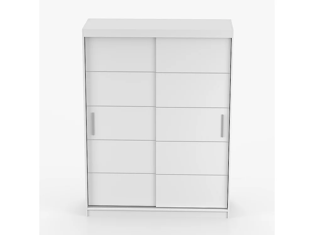 Vista 06 Frida 01 Kleiderschrank- und Kommode-Set, Weiß