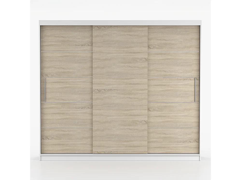 Alba II Frida 01 Mini-Kleiderschrank und Kommode, Weiß
