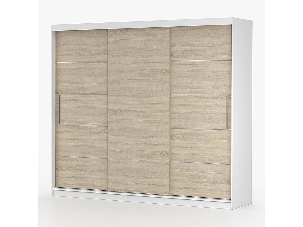 Alba II Frida 01 Mini-Kleiderschrank und Kommode, Weiß