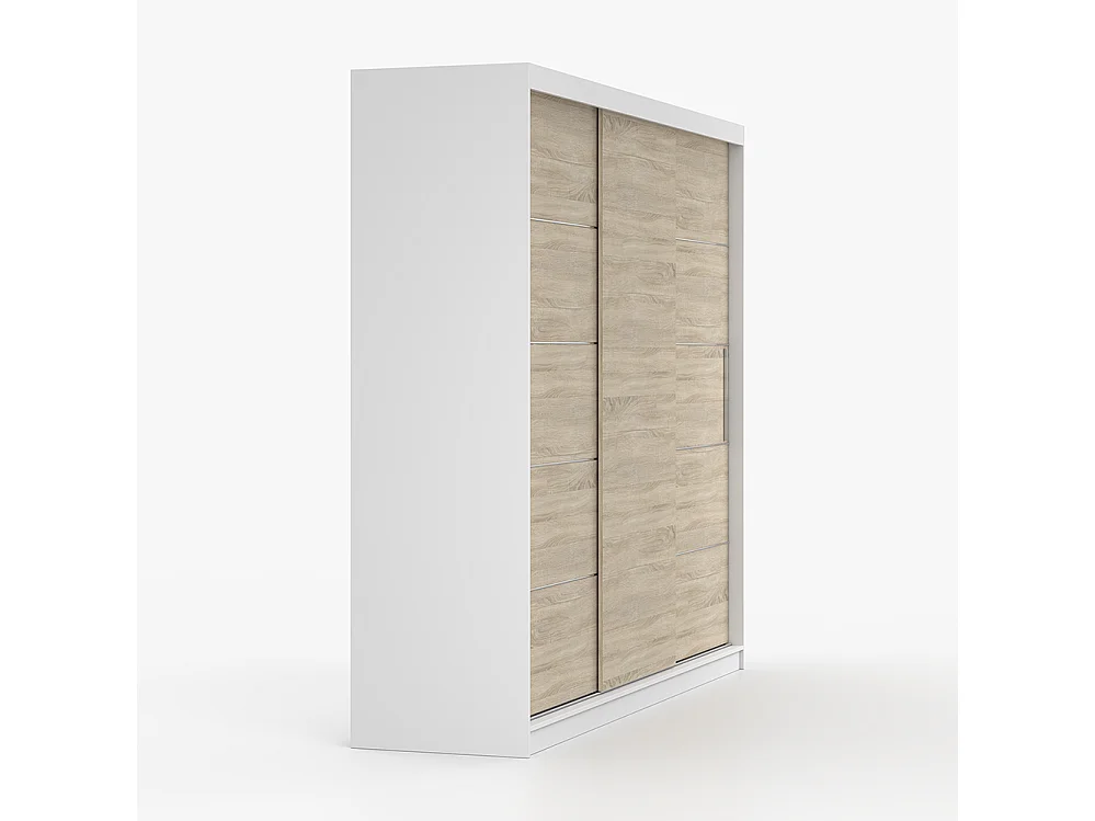 Alba II Frida 01 Mini-Kleiderschrank und Kommode, Weiß