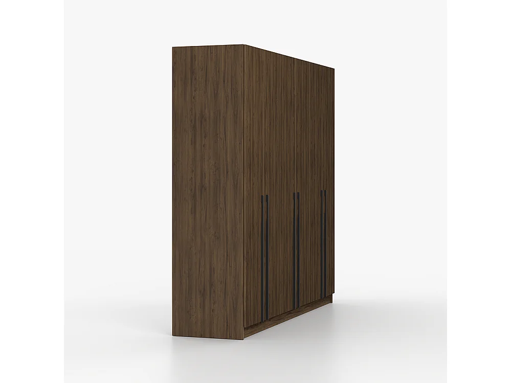 Armoire Rosa VI 6D, couleur noyer