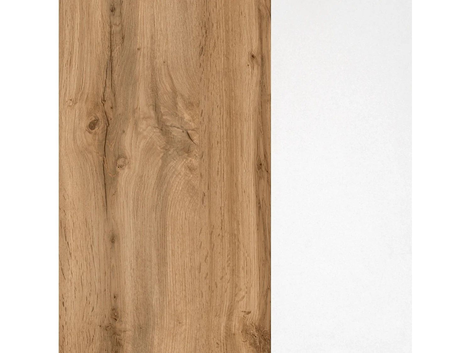 Meuble sous-vasque Held Möbel 60 cm Paris chêne Wotan blanc 60x54x35 cm